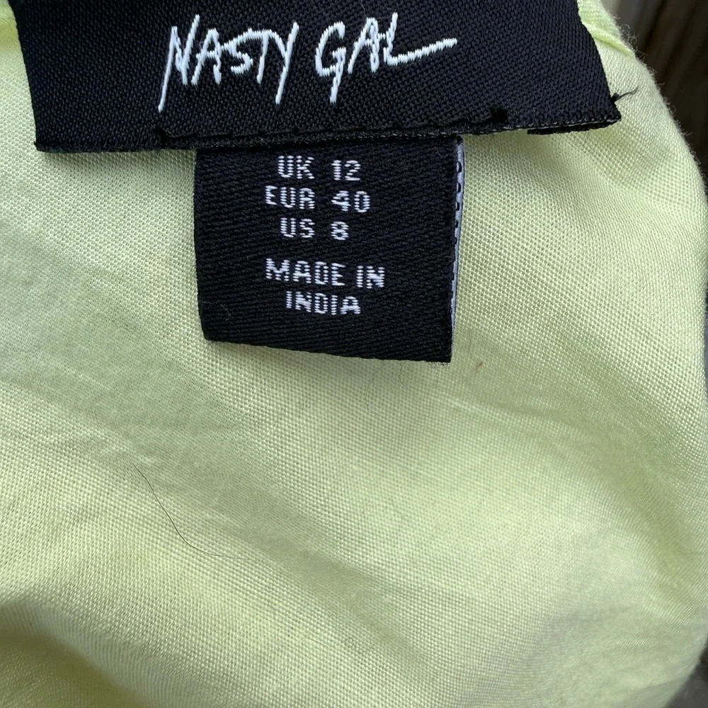 Nasty Gal Light Yellow Dress - Picture 9 of 13